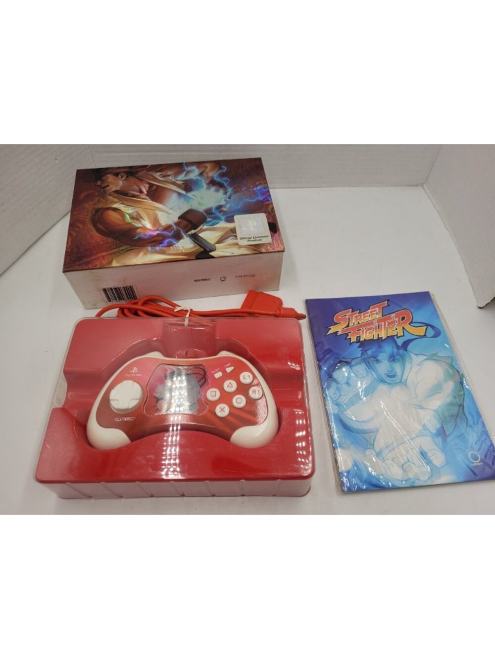 Capcom Playstation Official Street FIghter Aniversary Edition Controller